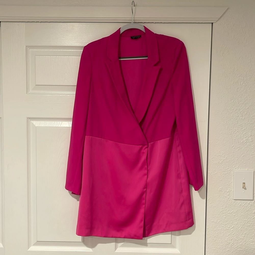 Topshop blazer dress